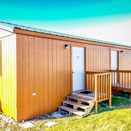 West Texas Friendly RV Park Bathroom view from outside