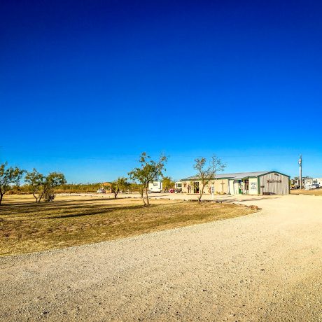 Entrance to West Texas Friendly RV Park