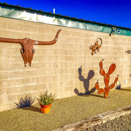 Outdoor Decorations at West Texas Friendly RV Park